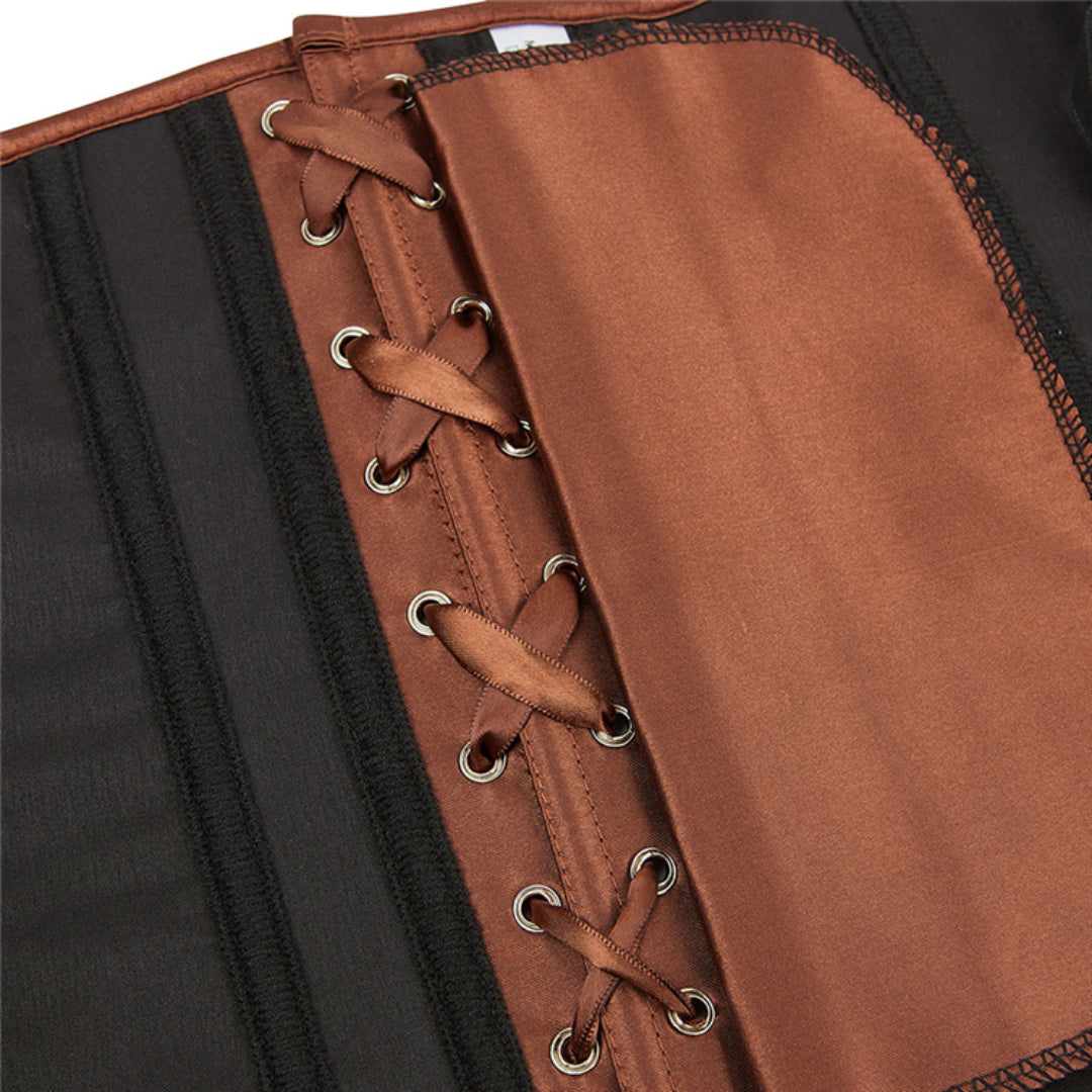Satin Shaping Waist Trainer Underbust Corset | JAMSHAPE